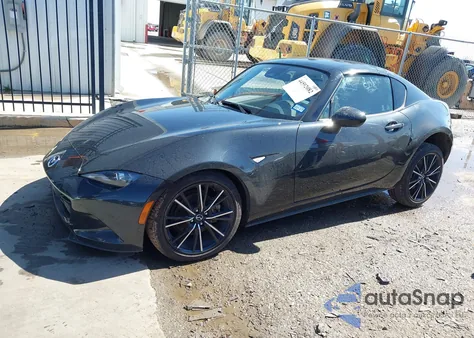 2025 Mazda Mx-5 Miata Rf Grand Touring z USA, uszkodzony, nr VIN JM1NDAM74S0652775